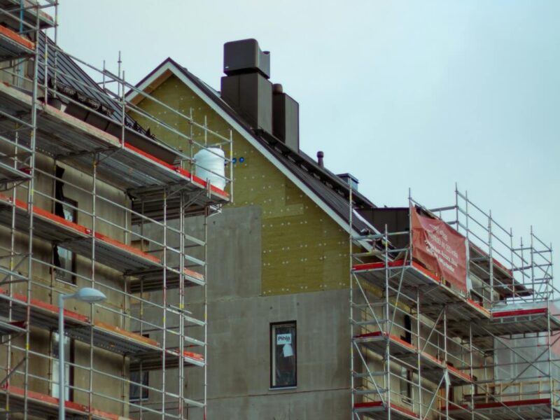 Fassadenarbeiten in Köthen